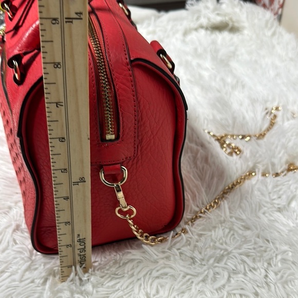 Kate Spade Red Satchel with Textured Design - Picture 9 of 14
